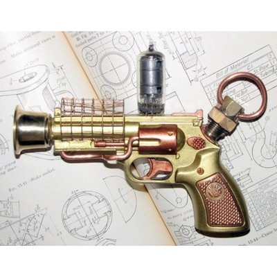 Image for: Palm Cath-o-Ray Steampunk Ray Gun