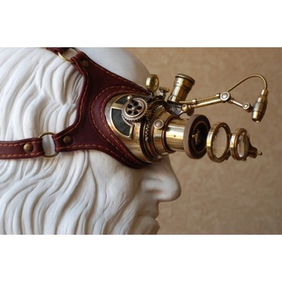 Image for: Steampunk Monogoggle by Yura