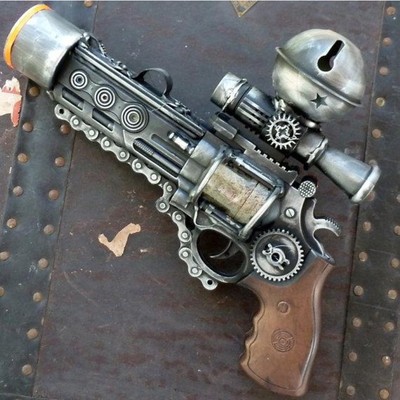 Image for: Steampunk pistol