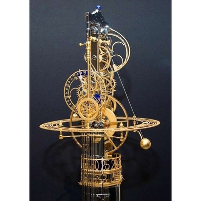 Image for: Astonishing and artful kinetic clocks created by Miki Eleta