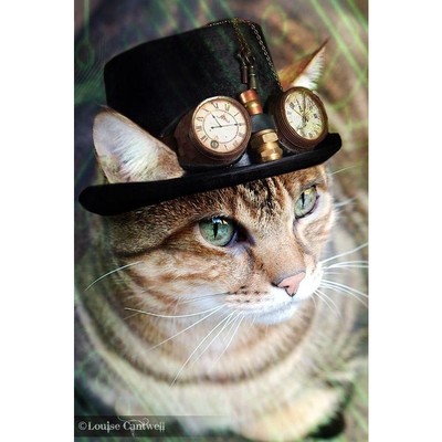 Image for: Steampunk Cats by Louise Cantwell