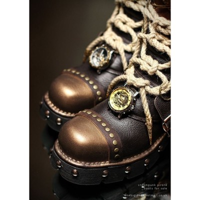 Image for: Steampunk Skypirate Boots