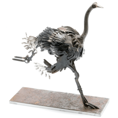 Image for: Scrap metal sculptures by Edouard Martinet