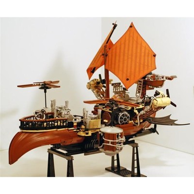 Image for: Awesome LEGO-Steampunk Yacht