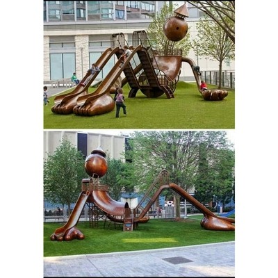 Image for: Tom Otterness' Silver Towers Playground in New York City