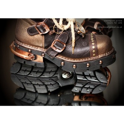 Image for: Steampunk Skypirate Boots