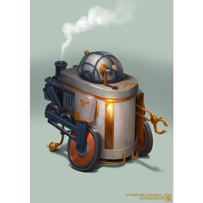 Image for: Steampunk Star Wars by Bjorn Hurri