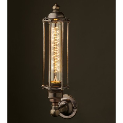 Image for: Edison Light Globes, Brassy & Classy Steampunk-Style Lamp Fixtures