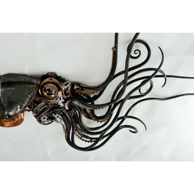 Image for: Steampunk Squidipus by Alan Williams metal artist