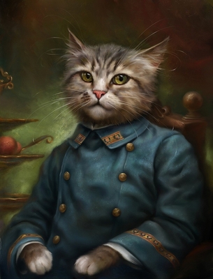 Image for: the Hermitage's court cats portraits by Eldar Zakirov 