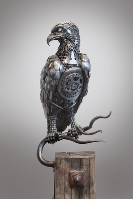 Image for: Eagle Scrap Metal Sculpture by Alan Williams