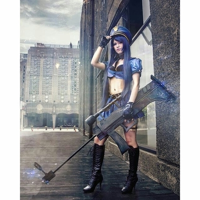 Image for: Caitlyn Cosplay with special effects