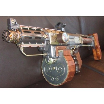 Image for: Nerf modification, used for steampunk LARP's.