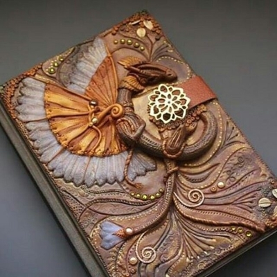 Image for: Fantasy Steampunk Dragon Journal