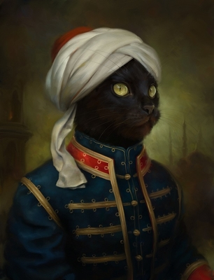 Image for: the Hermitage's court cats portraits by Eldar Zakirov 