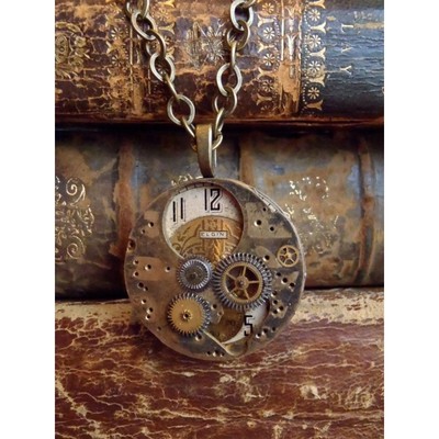 Image for: Steampunk Pendant - Cultivated Beauty