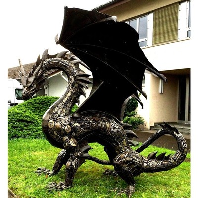 Image for: Scrap Metal Dragons by Recyclart 